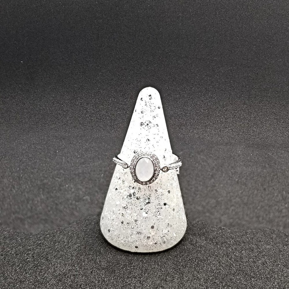 Quartz Ring Blue Size 9 Ring Bomb Party